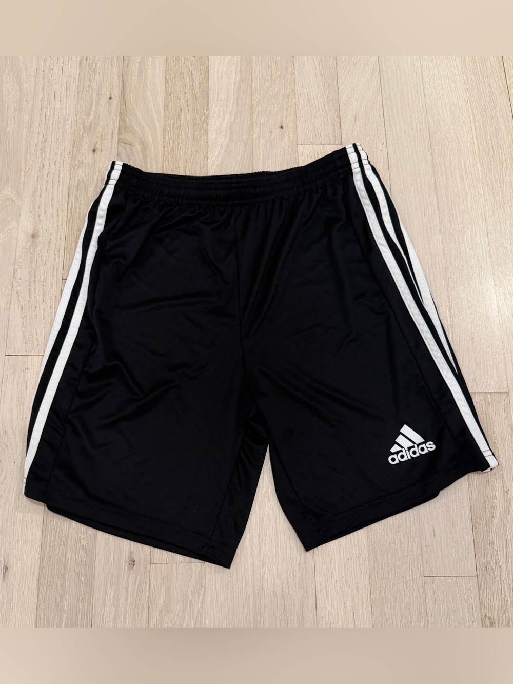 Adidas Boys Squad 21 Athletic Shorts Black/White XL